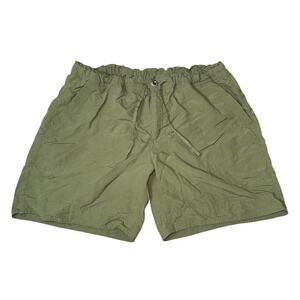 Patagonia Women's Olive‎ Green Nylon Cargo Shorts Size 12 Drawstring Waist